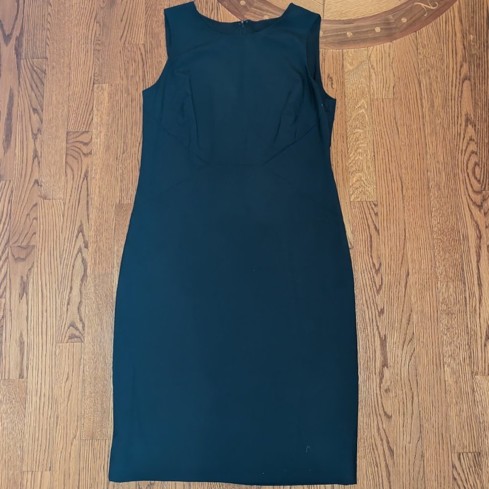 Ann Taylor Mid Length Navy Blue Dress NWT
